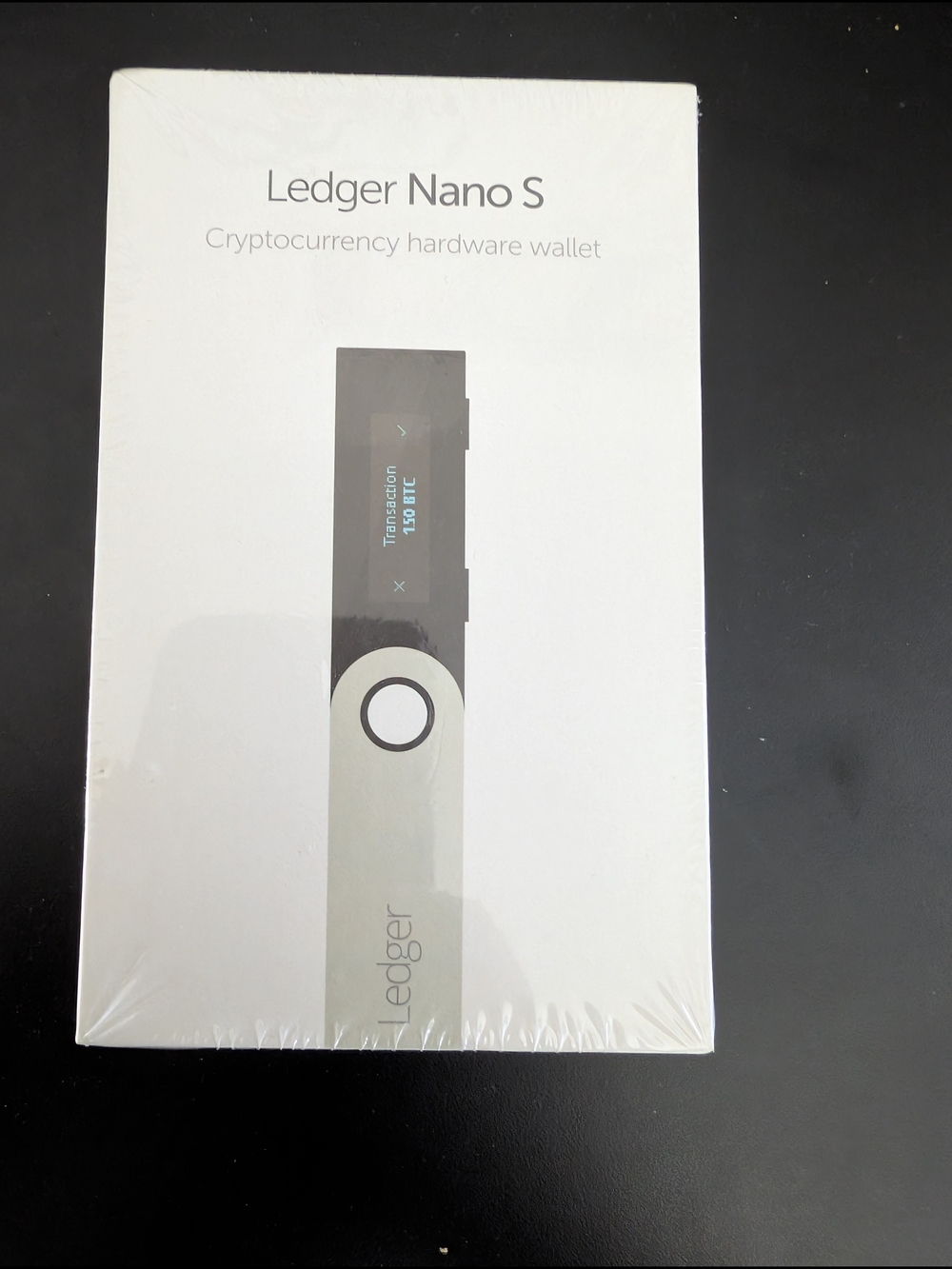 edge Nano S Cryptocurrency Hardware Wallet - Silver